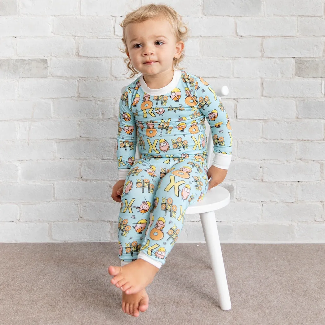 • Tic Tac Head To Toe • ‘Sleep Tight’ Two-Piece Bamboo Pajama and Playtime Set