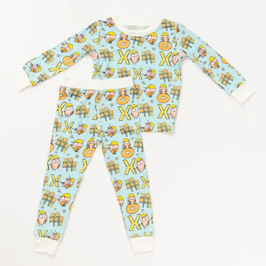 • Tic Tac Head To Toe • ‘Sleep Tight’ Two-Piece Bamboo Pajama and Playtime Set