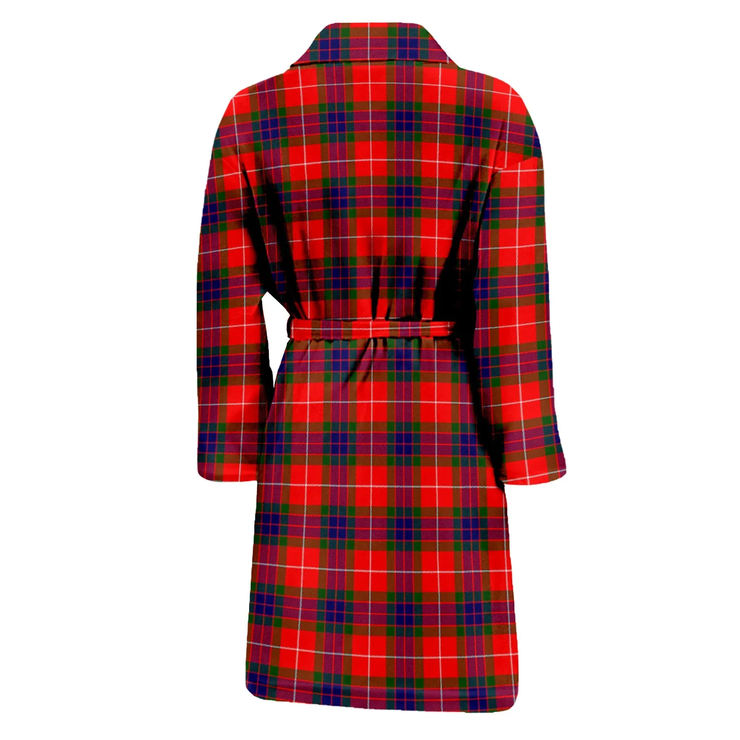 Abernethy Tartan Bathrobe with Family Crest