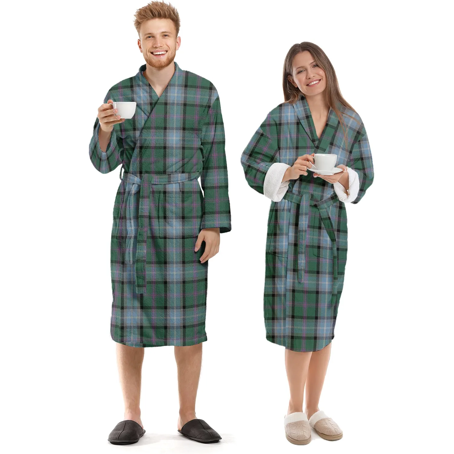 Alexander of Menstry Hunting Tartan Bathrobe