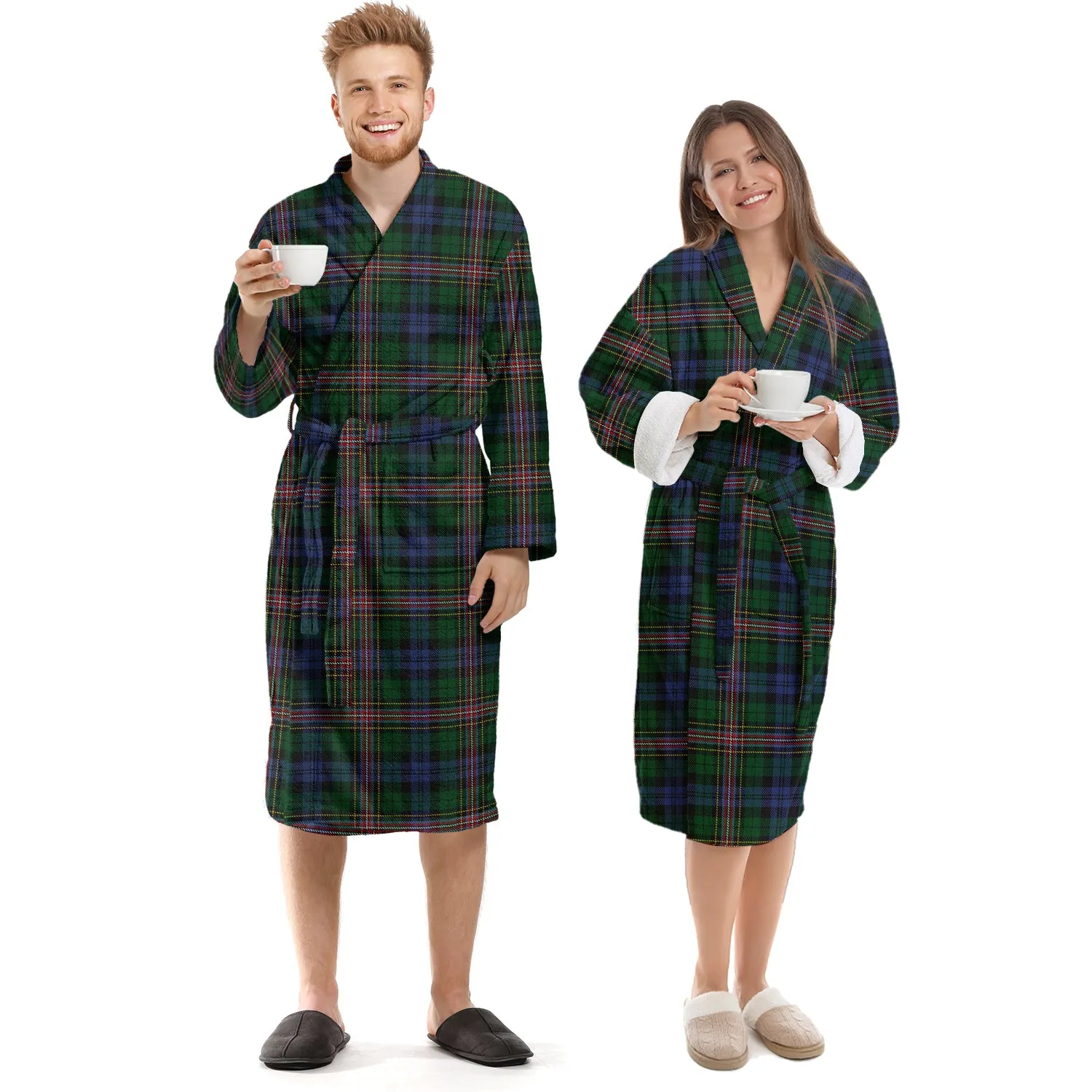 Allison Tartan Bathrobe