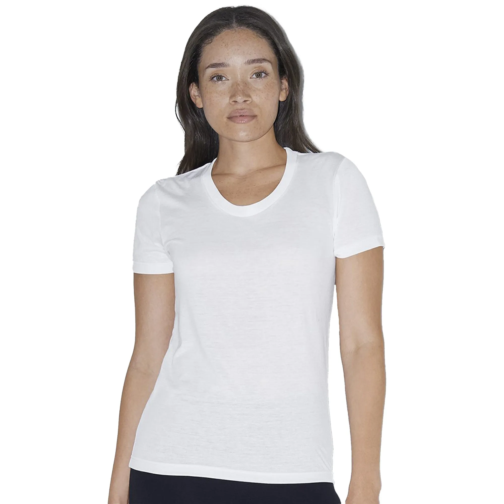 American Apparel Womens/Ladies Short Sleeved Sublimation T-Shirt