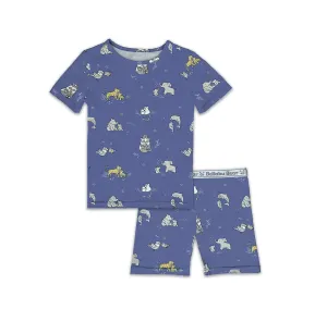 Animal Kisses Kids Bamboo Short Set