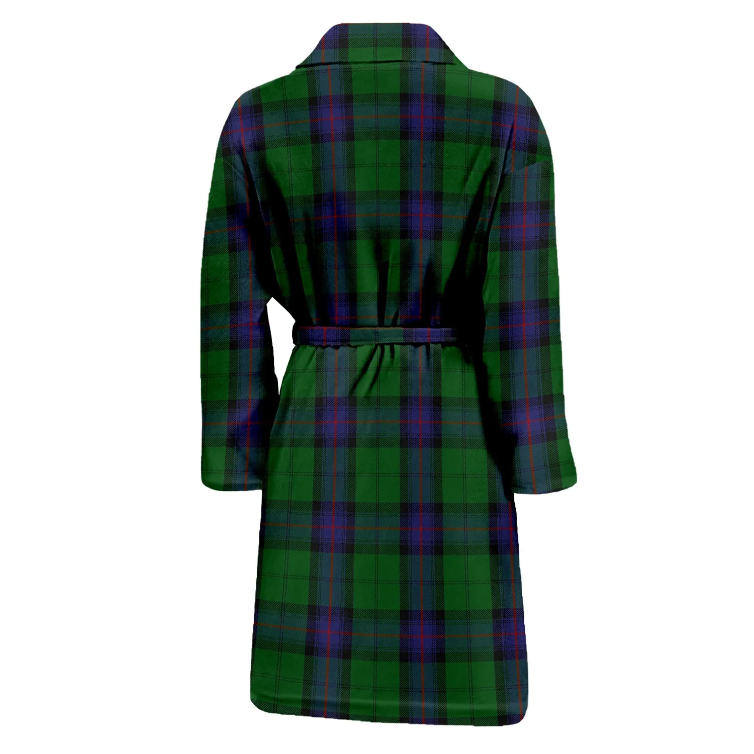 Armstrong Tartan Bathrobe with Family Crest