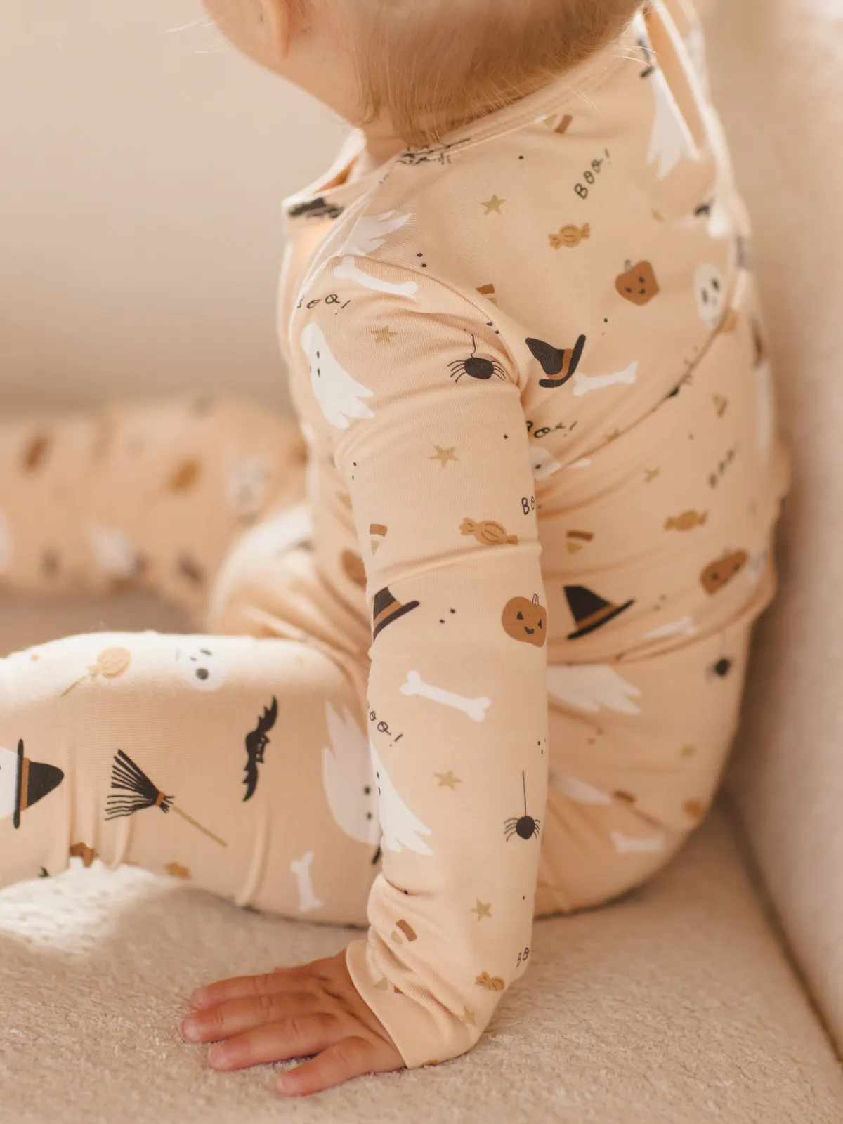 Bamboo Pajama Set, Halloween