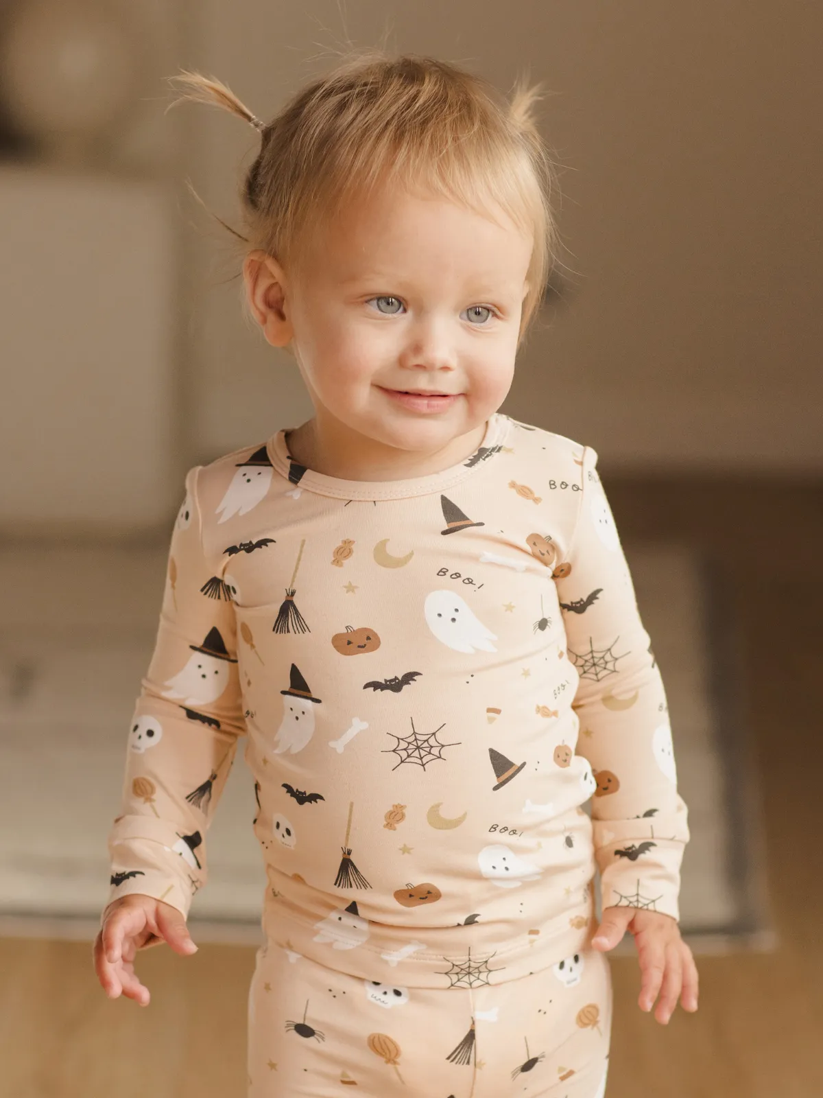 Bamboo Pajama Set, Halloween