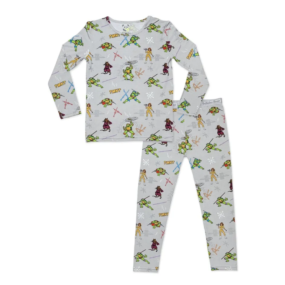 Bellabu Bear Teenage Mutant Ninja Turtles Classic Kids Bamboo Pajamas  5010