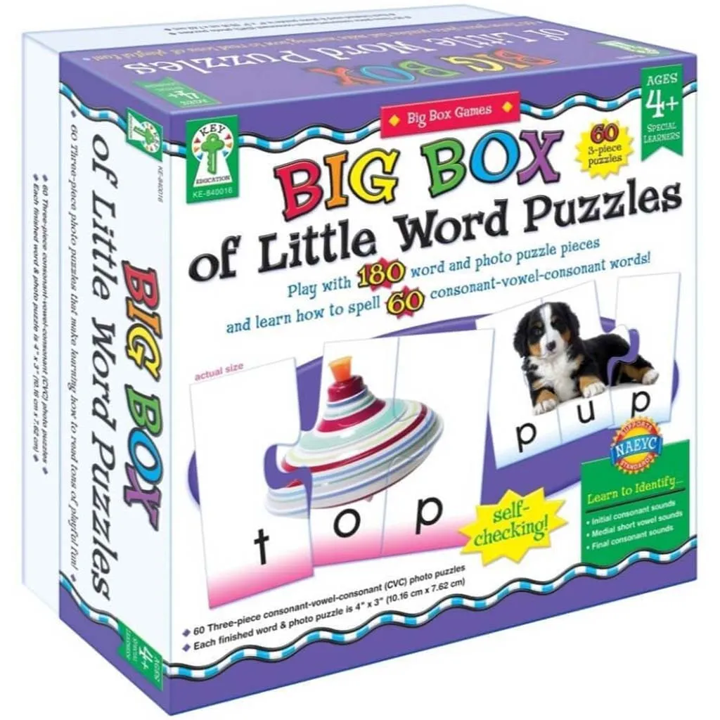 Big Box Of Little Word Puzzles