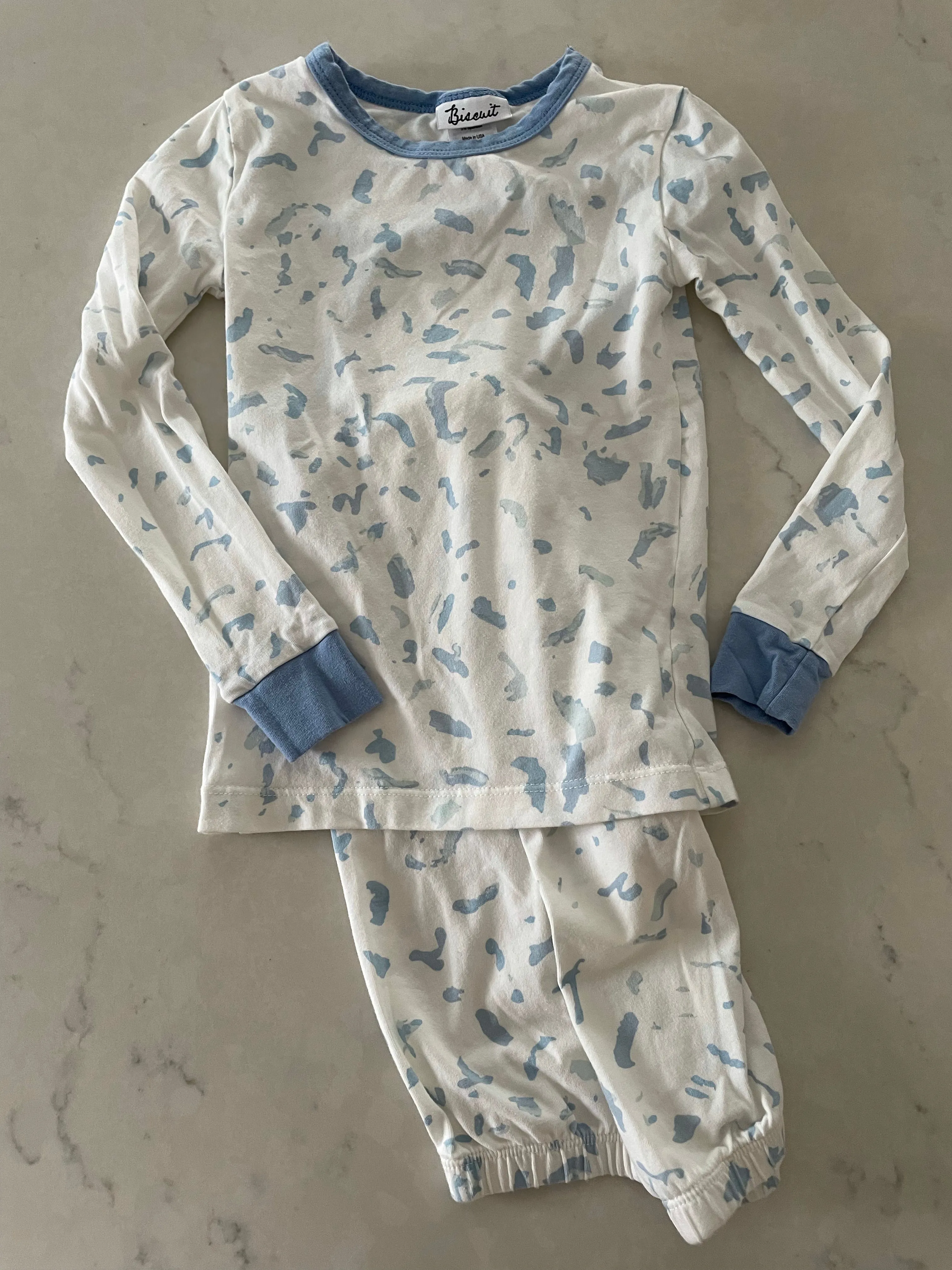 Biscuit Kids Boone Blue Pajamas