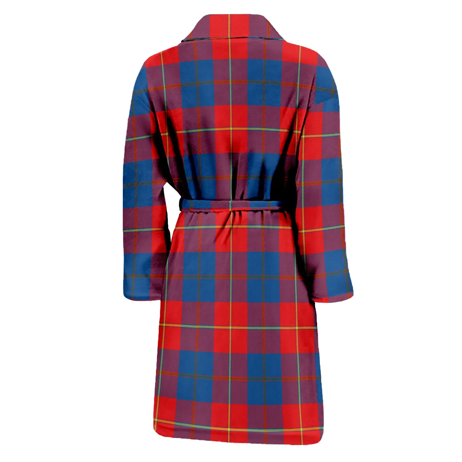 Blane Tartan Bathrobe with Family Crest