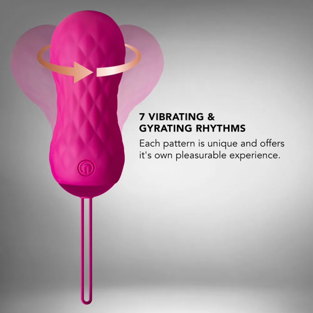 Blush Lush Carina Rechargeable Remote-Controlled Silicone Egg Vibrator Velvet