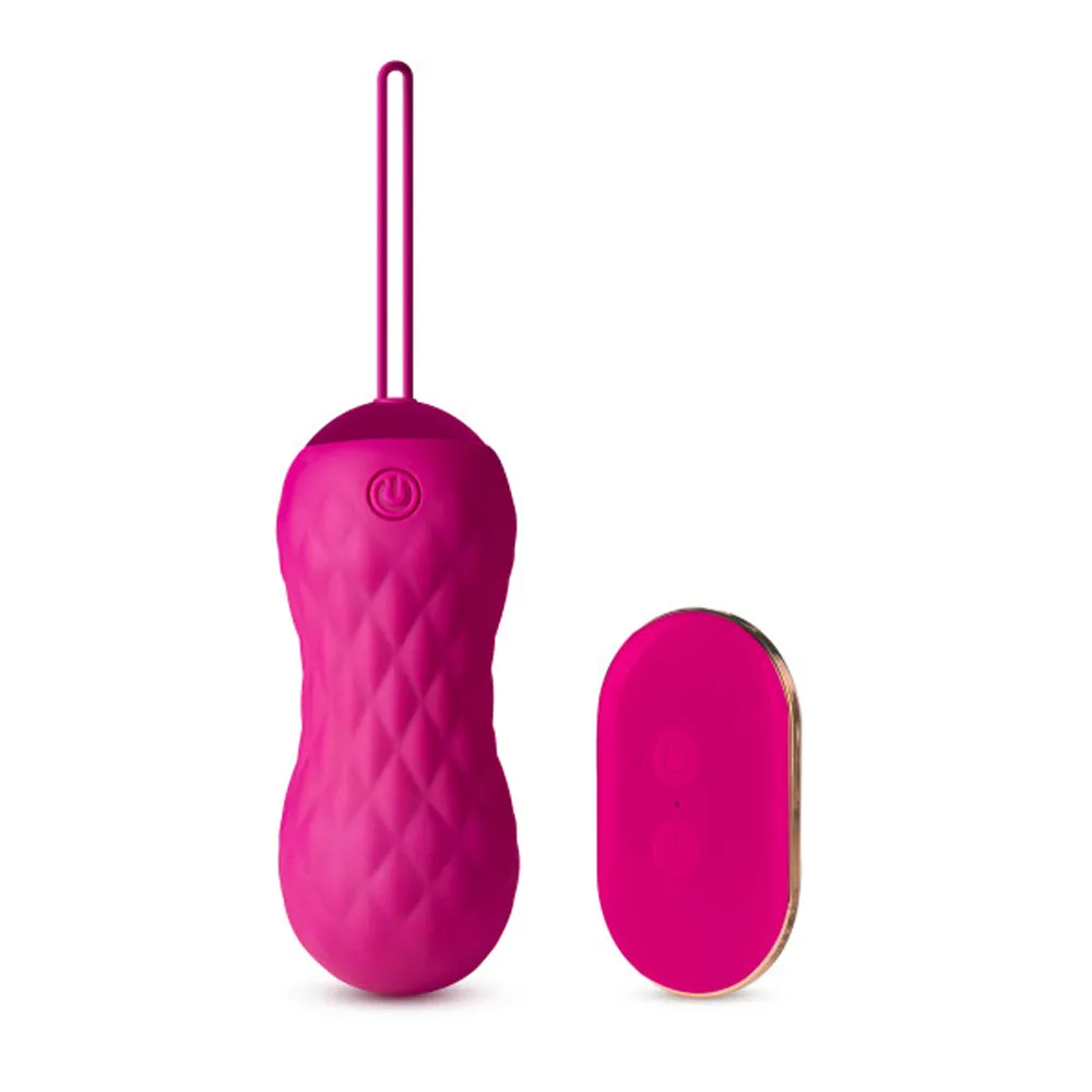 Blush Lush Carina Rechargeable Remote-Controlled Silicone Egg Vibrator Velvet