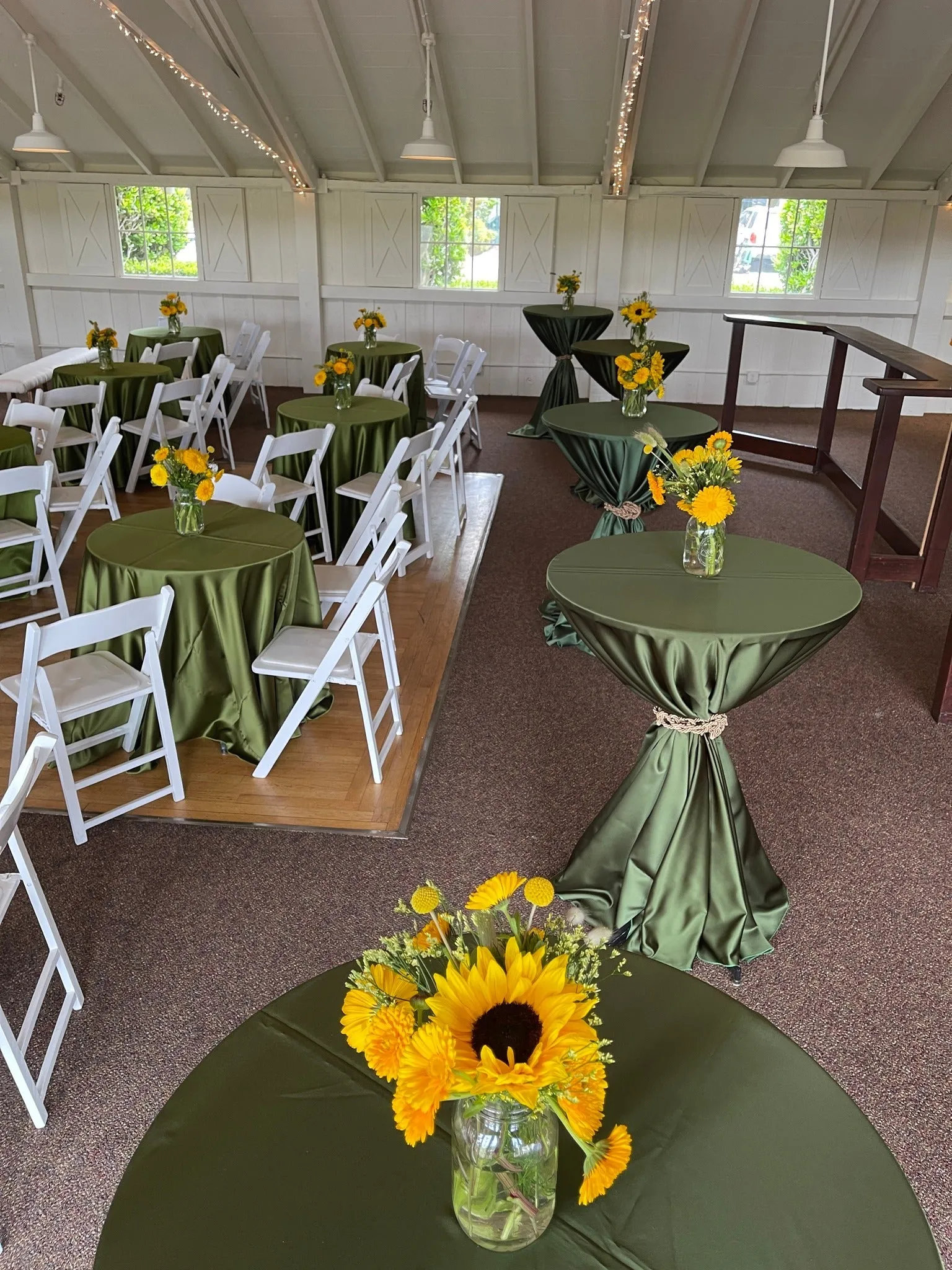 Bridal Satin Tablecloth Rental