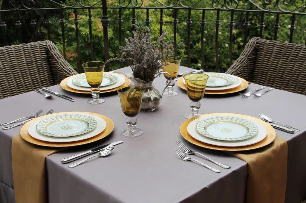 Bridal Satin Tablecloth Rental