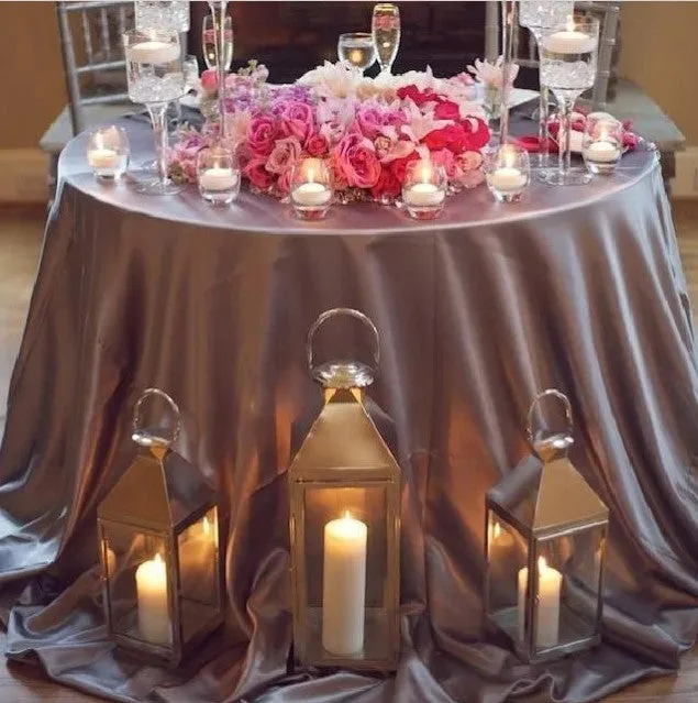 Bridal Satin Tablecloth Rental