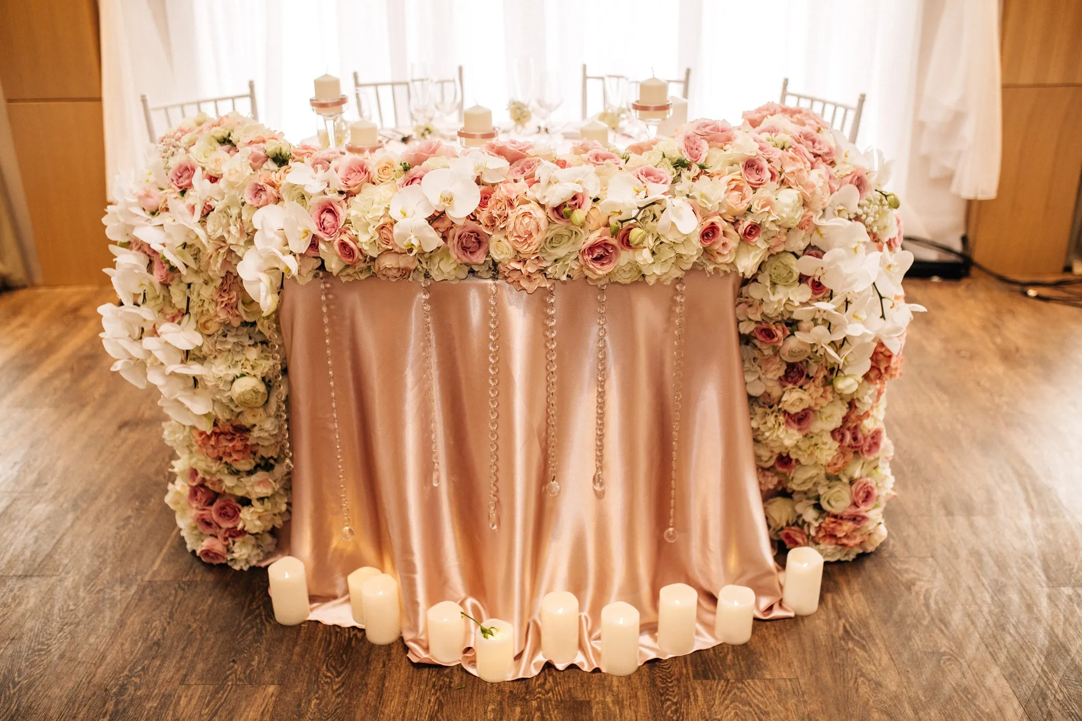 Bridal Satin Tablecloth Rental