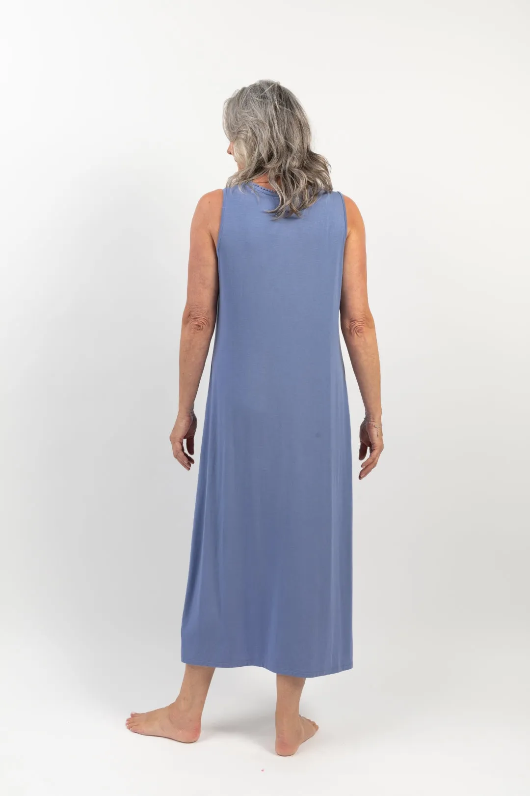 Cornflower Blue Modal Nightdress Delilah