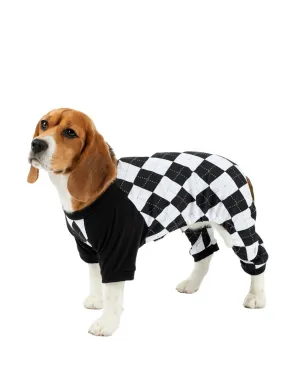 Dog's Argyle Print Pajamas