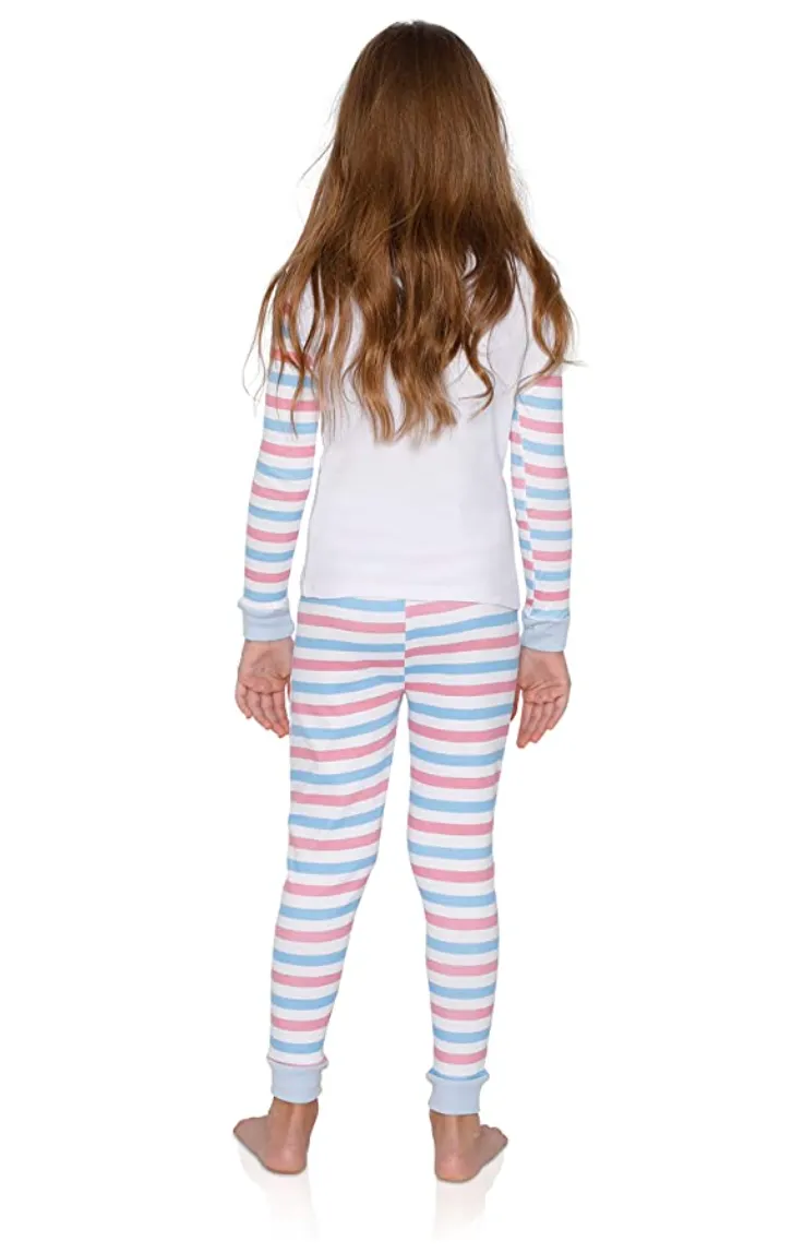 Dr. Seuss Cat in The Hat Check Meowt Girls Cotton Pajama Set