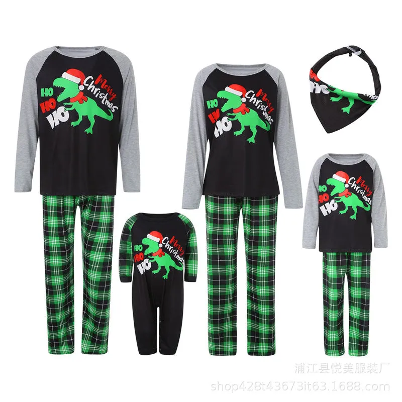 Family Matching Christmas Parent-child Pajamas