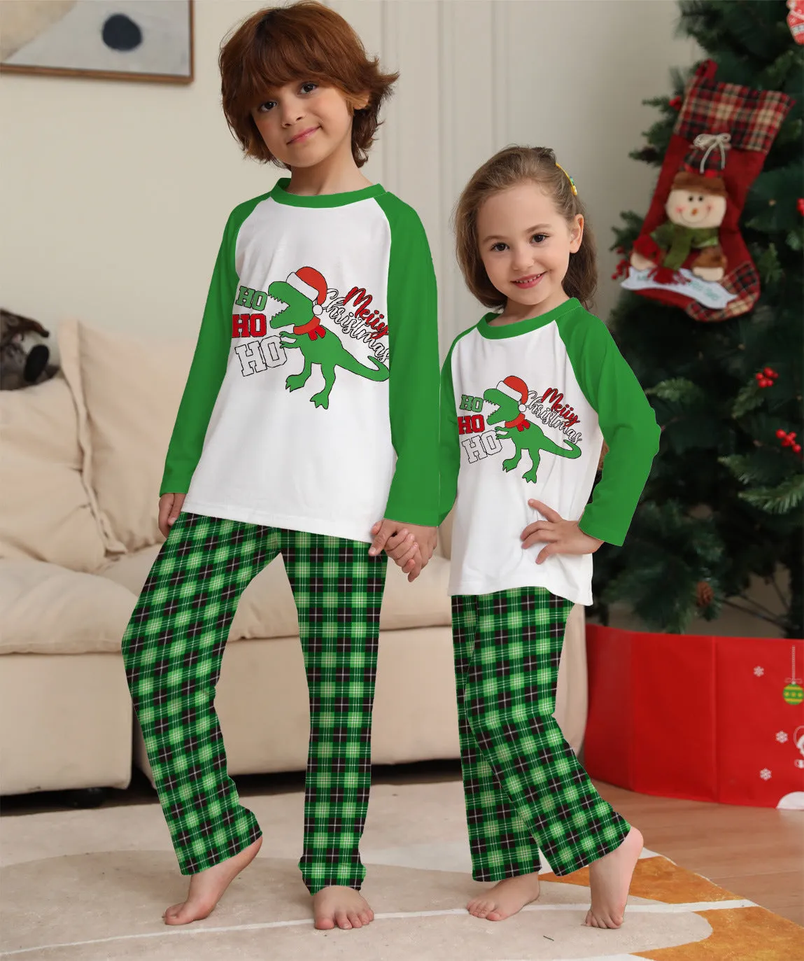 Family Matching Christmas Parent-child Pajamas