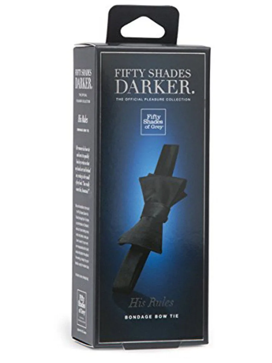 Fifty Shades Darker His Rules Bondage Bow Tie