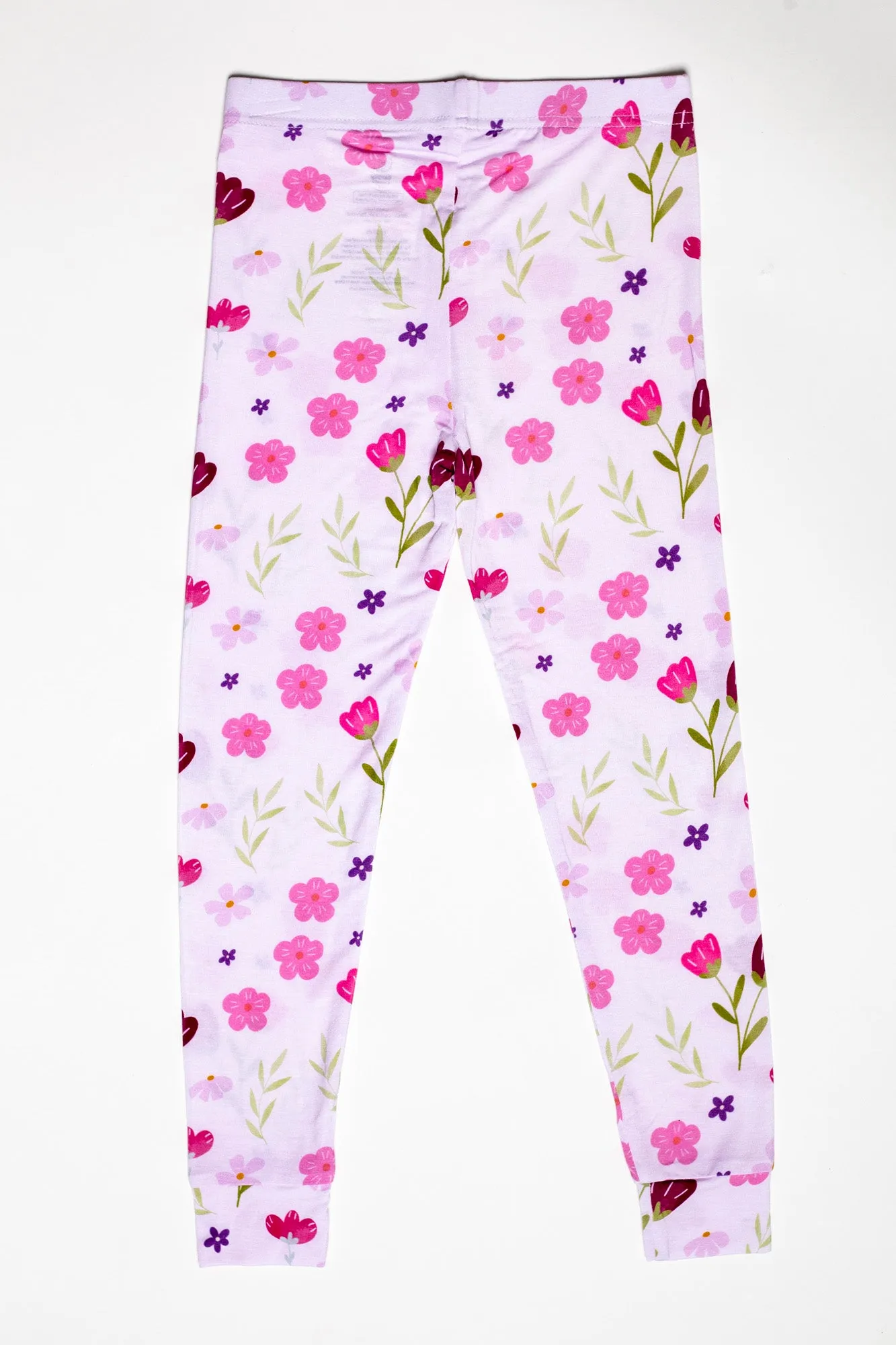 Floral Bamboo Pajamas Short Sleeve Set