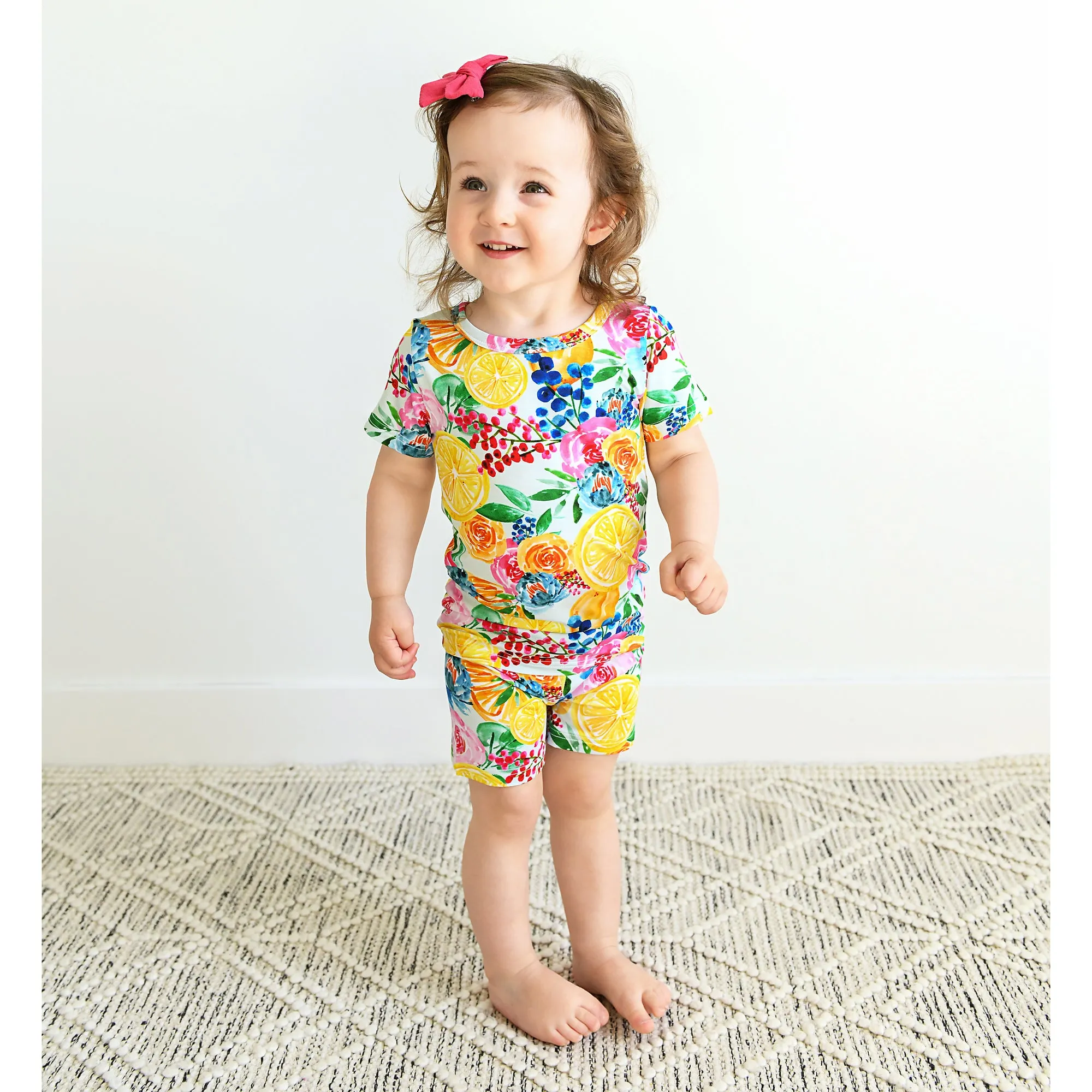 Gigi and Max Lillyana Lemon 2pc Set w/Shorts