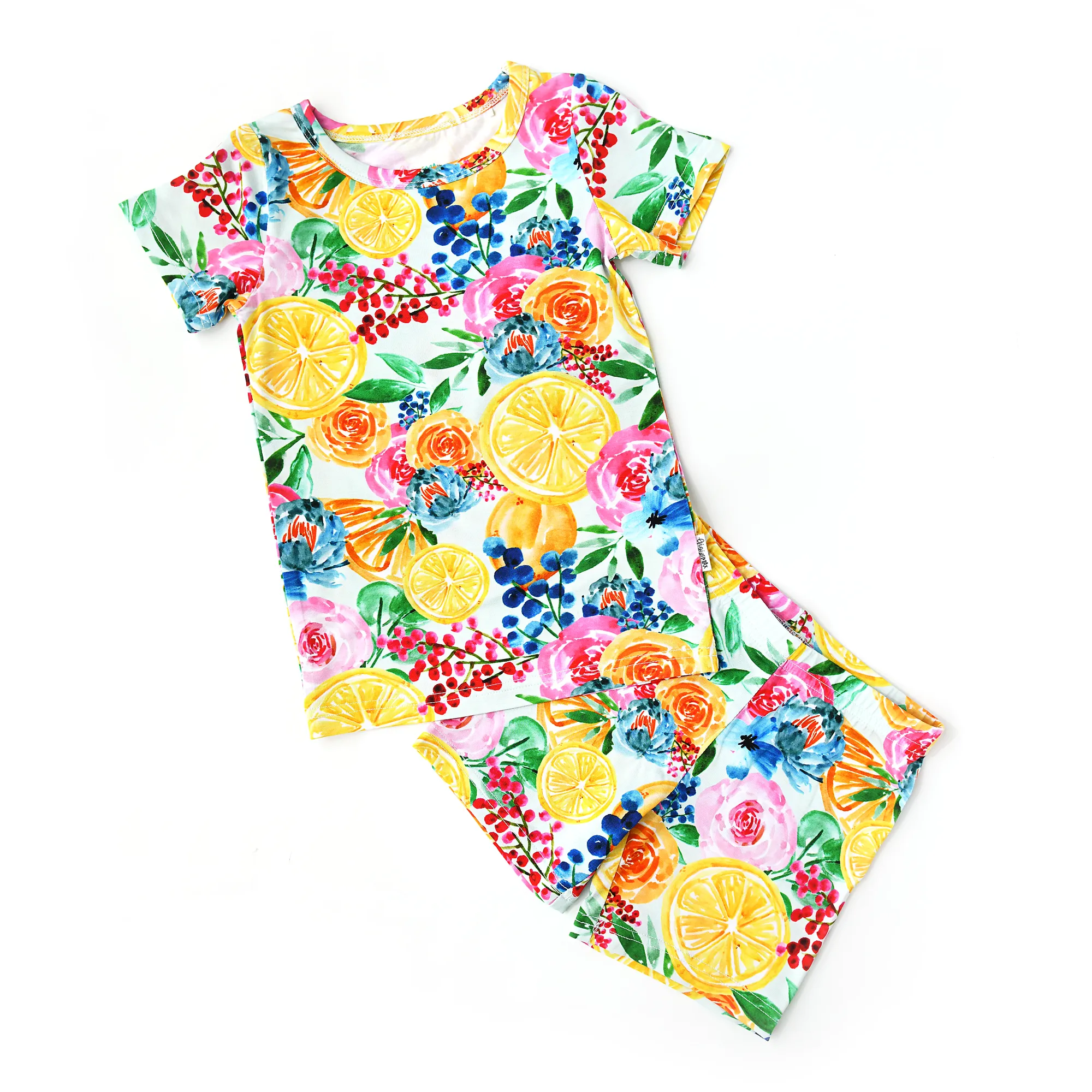 Gigi and Max Lillyana Lemon 2pc Set w/Shorts