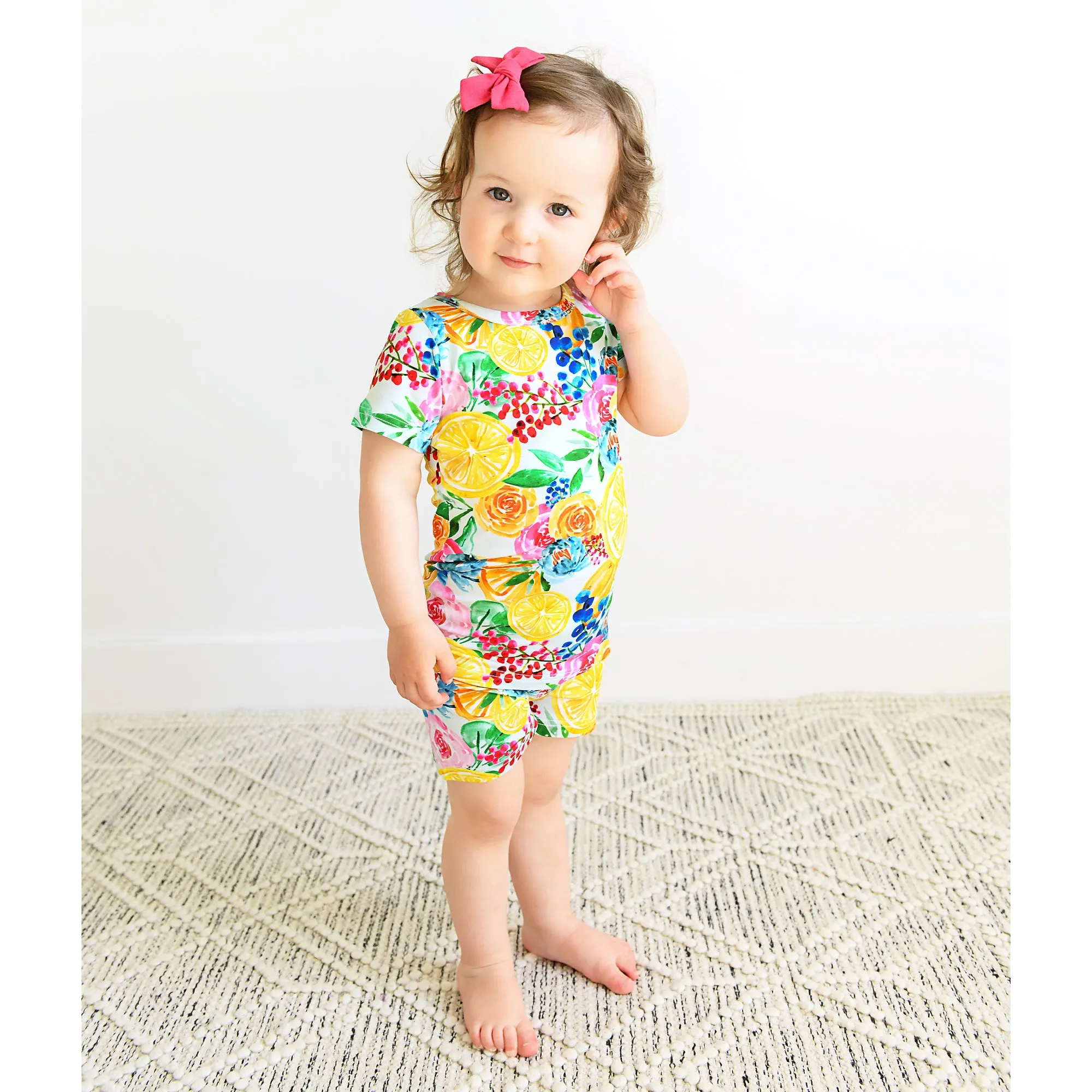 Gigi and Max Lillyana Lemon 2pc Set w/Shorts