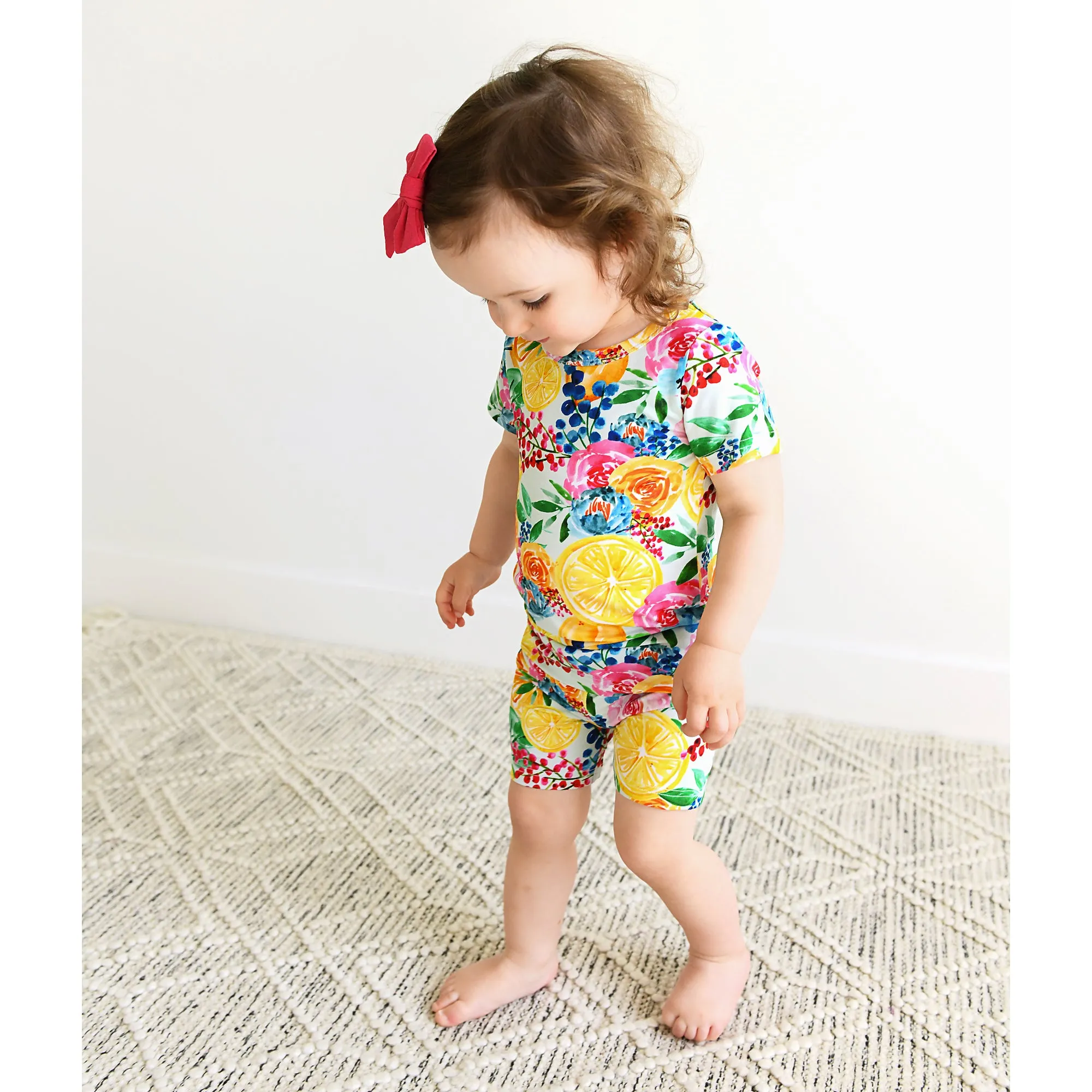 Gigi and Max Lillyana Lemon 2pc Set w/Shorts