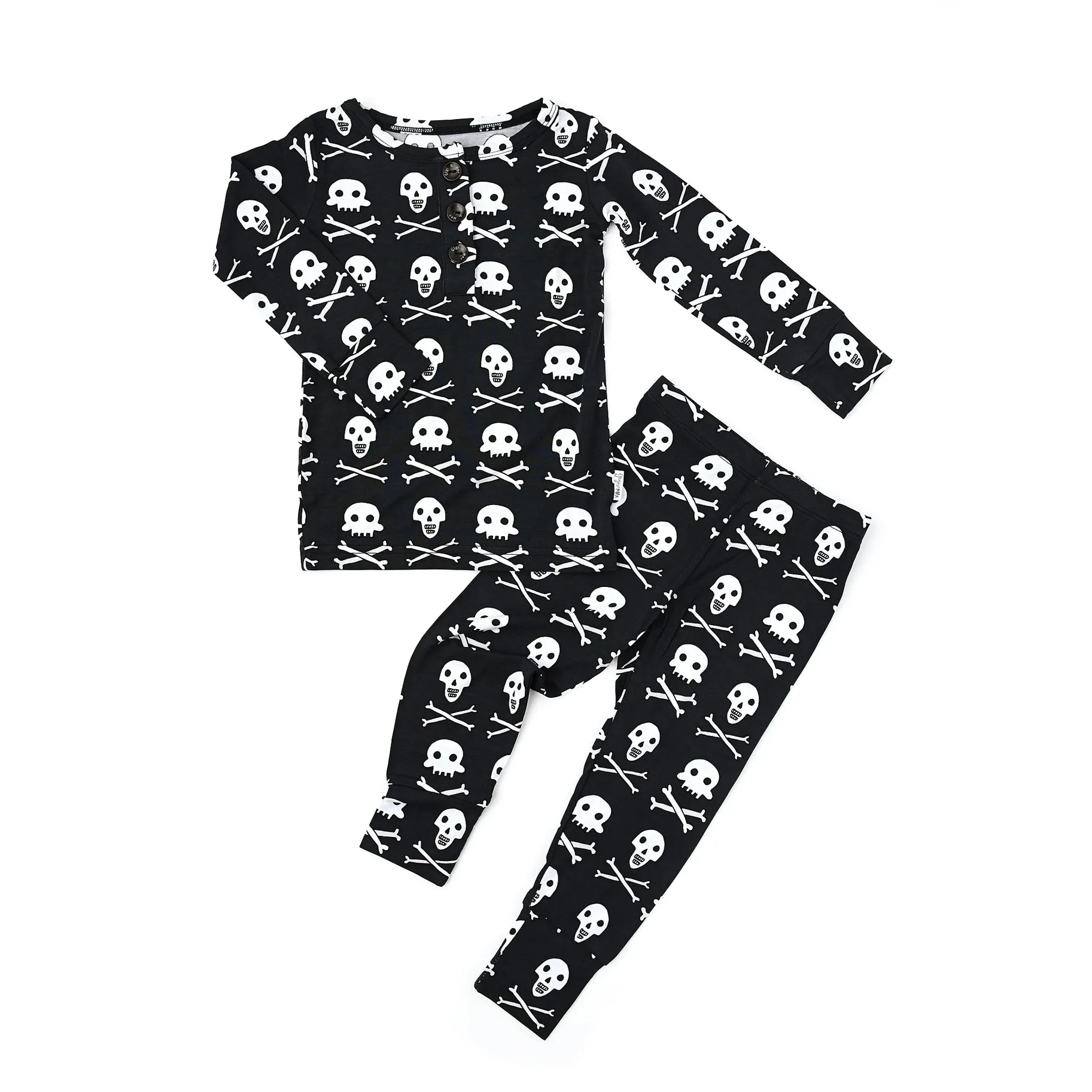 Gigi and Max Skelly 2pc Pajama Set