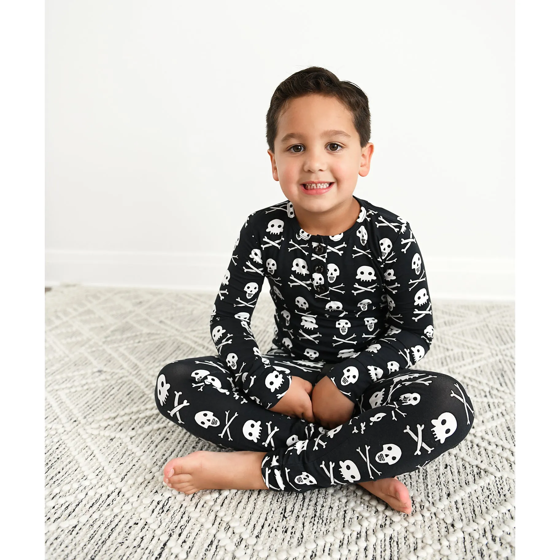 Gigi and Max Skelly 2pc Pajama Set