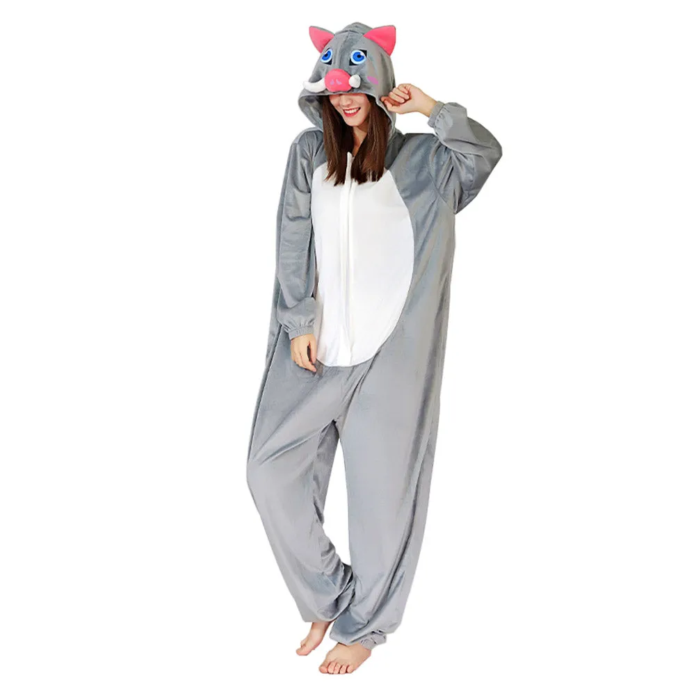 ·Hashibira Inosuke Onesies Pajama Men Women Sleepwear Pyjamas Christmas Halloween Costume Cosplay Costume