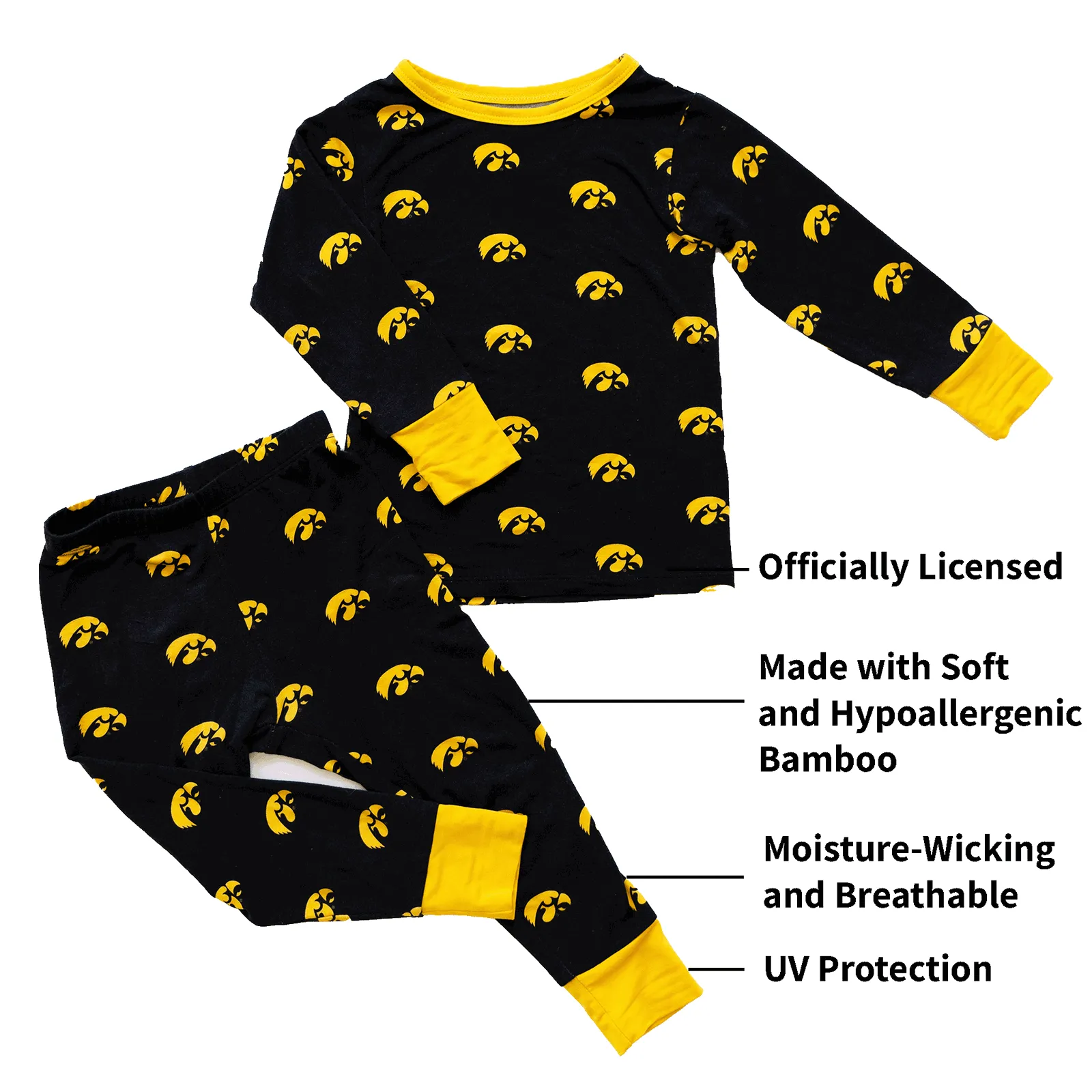 Iowa Hawkeyes Pajamas