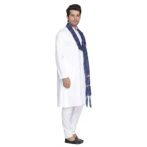 Jashvi Men's Blue Viscose Dupatta