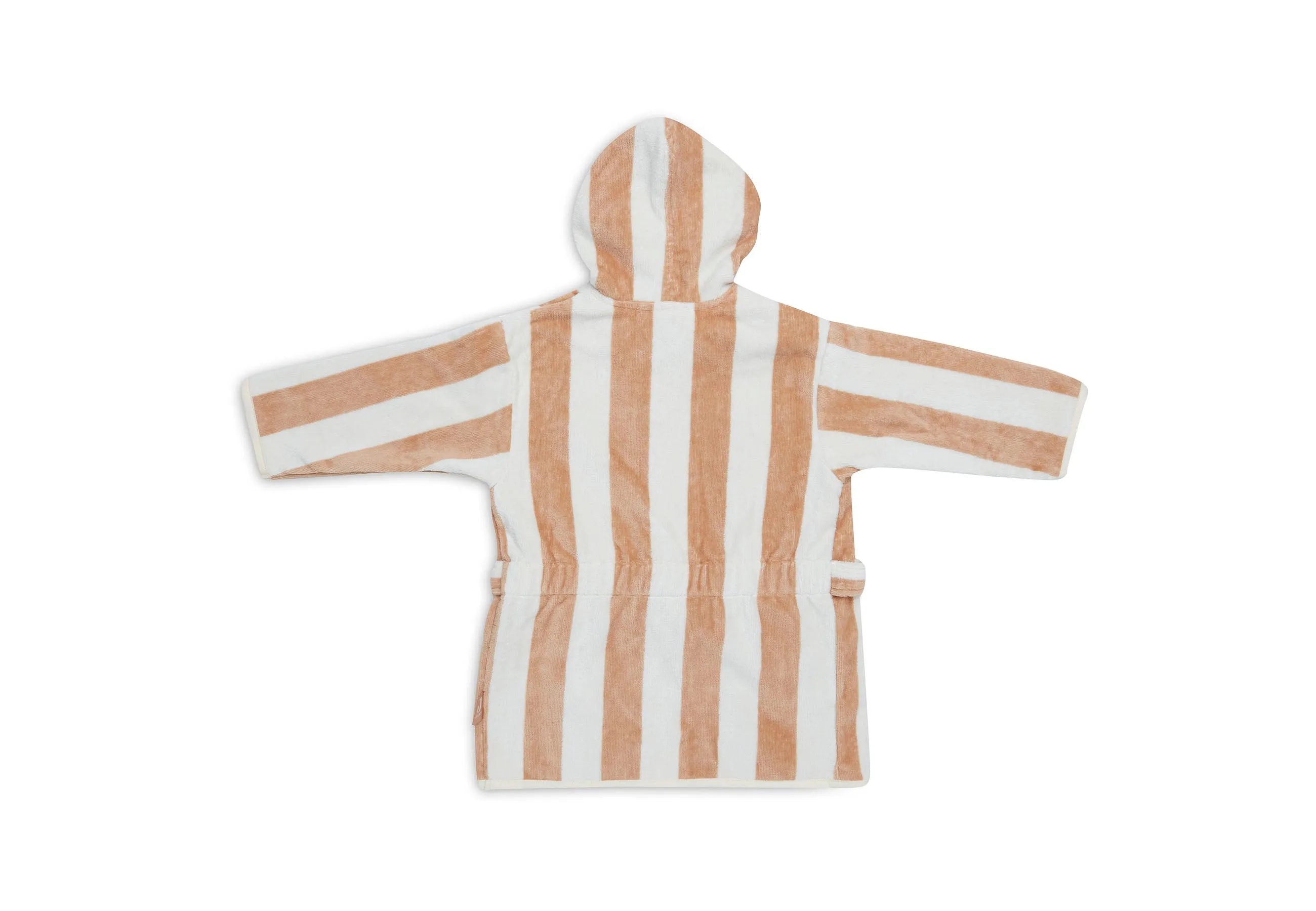 Jollein Bathrobe 3-4 years | Stripe Terry Biscuit