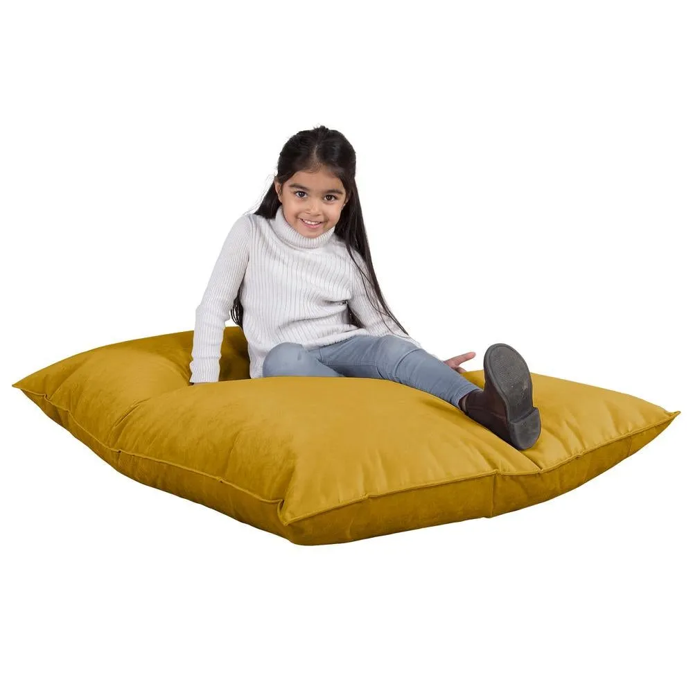 Junior Children's Beanbag 2-14 yr - Velvet Mustard