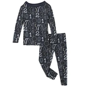 KicKee Pants Deep Space Math L/S Pajama Set