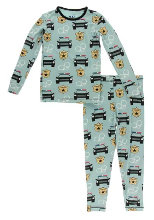 KicKee Pants Jade Law Enforcement L/S Pajama Set