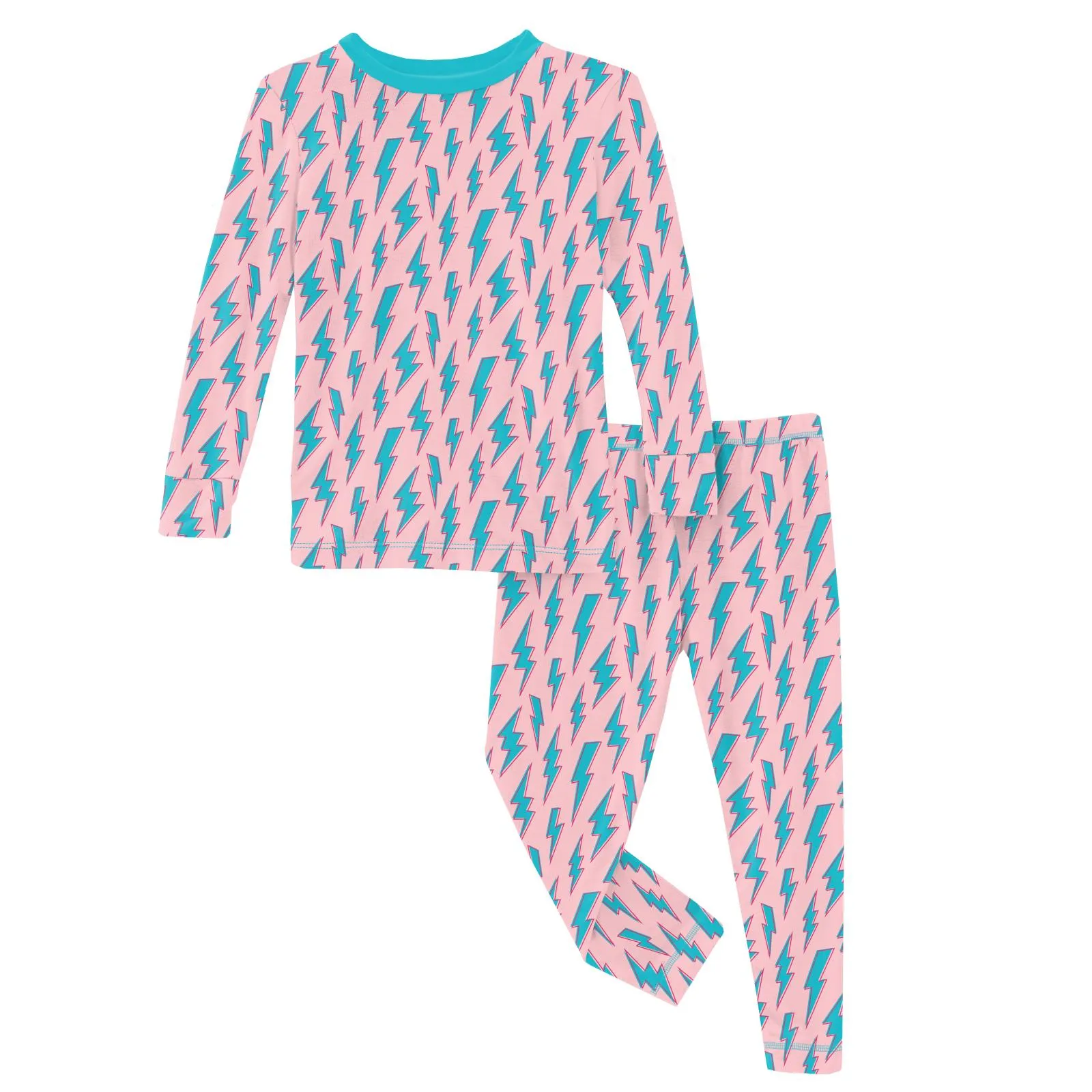 KicKee Pants Lotus Lightning L/S Pajama Set