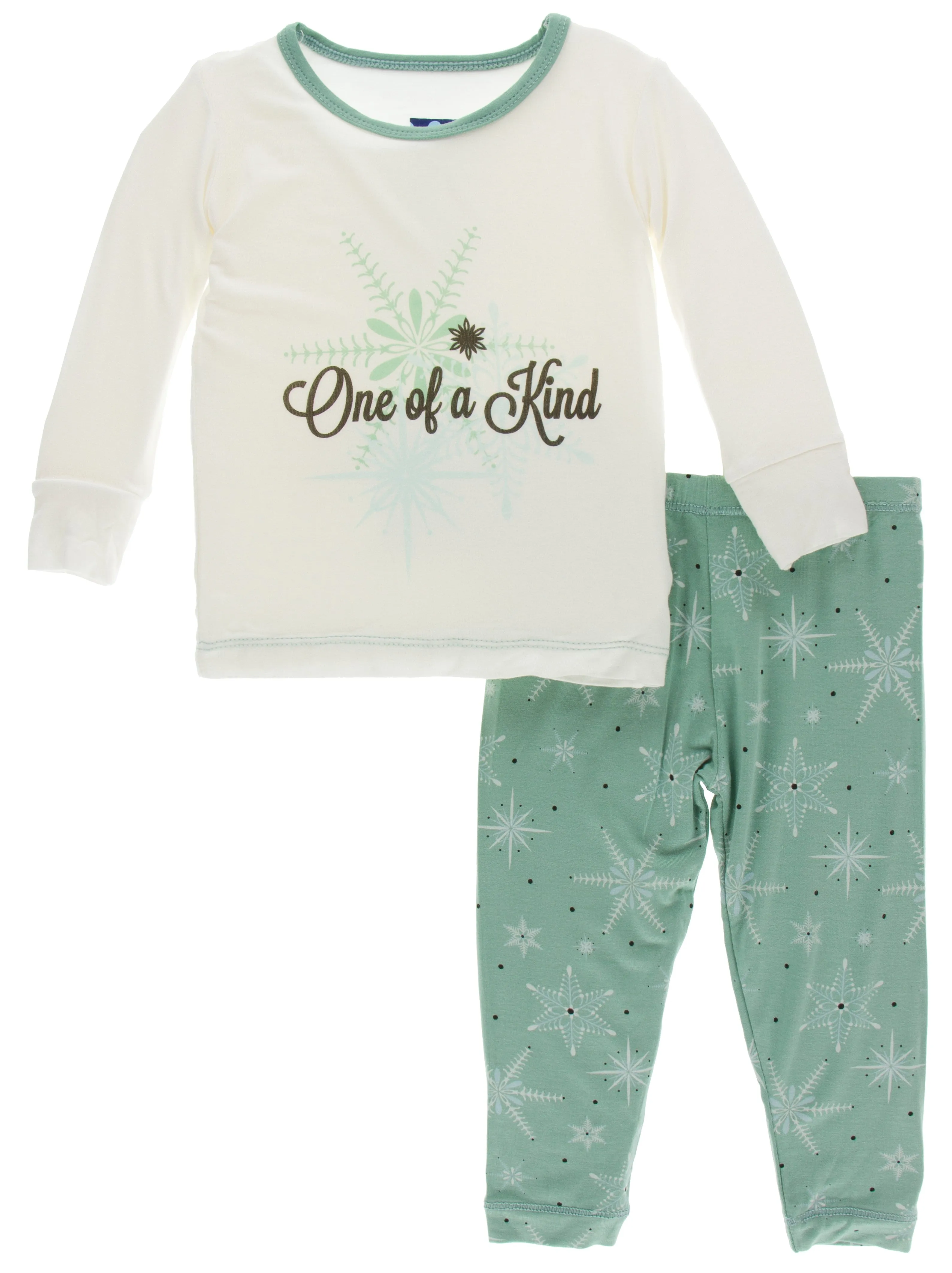 KicKee Pants Natural One of A Kind L/S Pajama Set