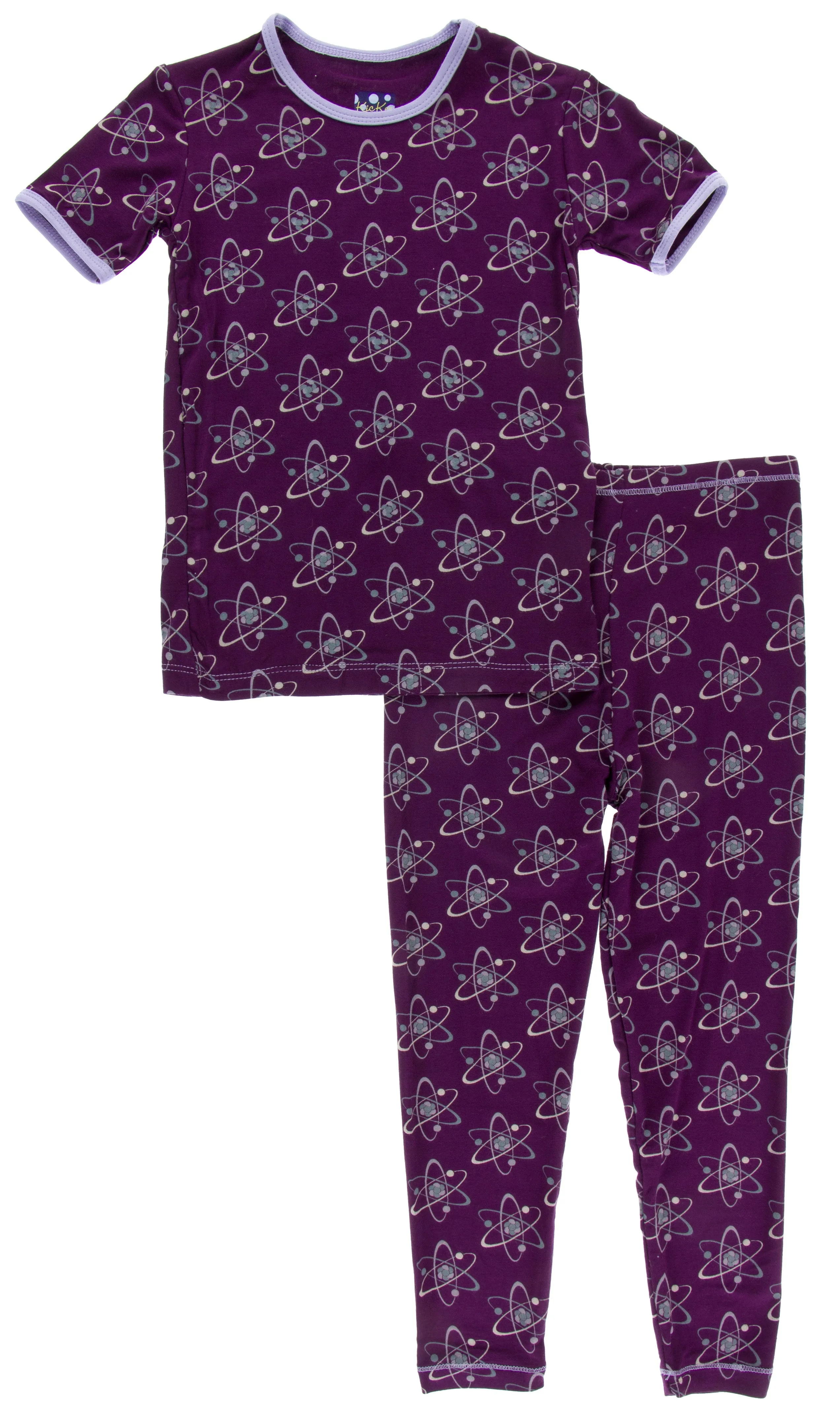 KicKee Pants Wine Grapes Atom S/S Pajama Set with Pants