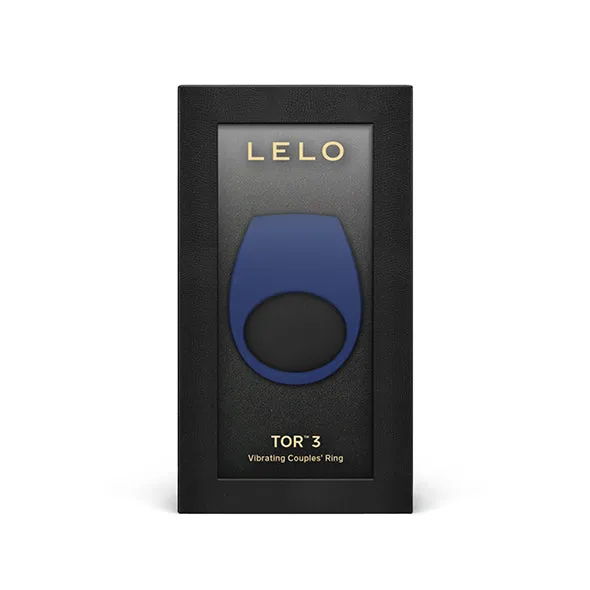 Lelo Tor 3 Vibrating Couples’ Ring Base Blue