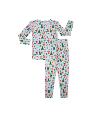 LEV Nick Santa 2 PC Pajama Lounge Set