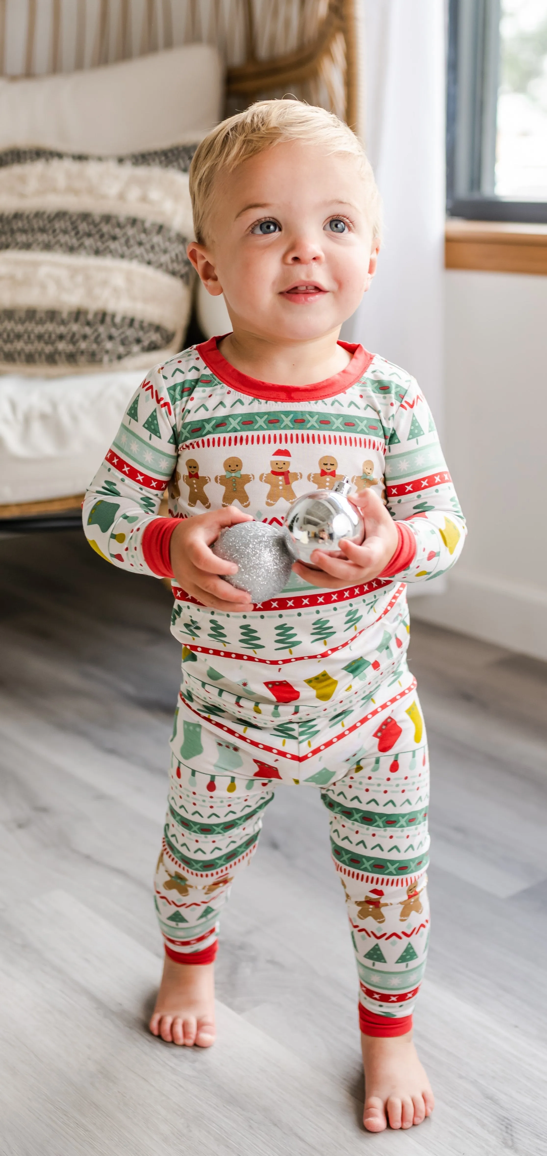 Little Sleepies Fair Isle Bamboo 2pc Pajama Set