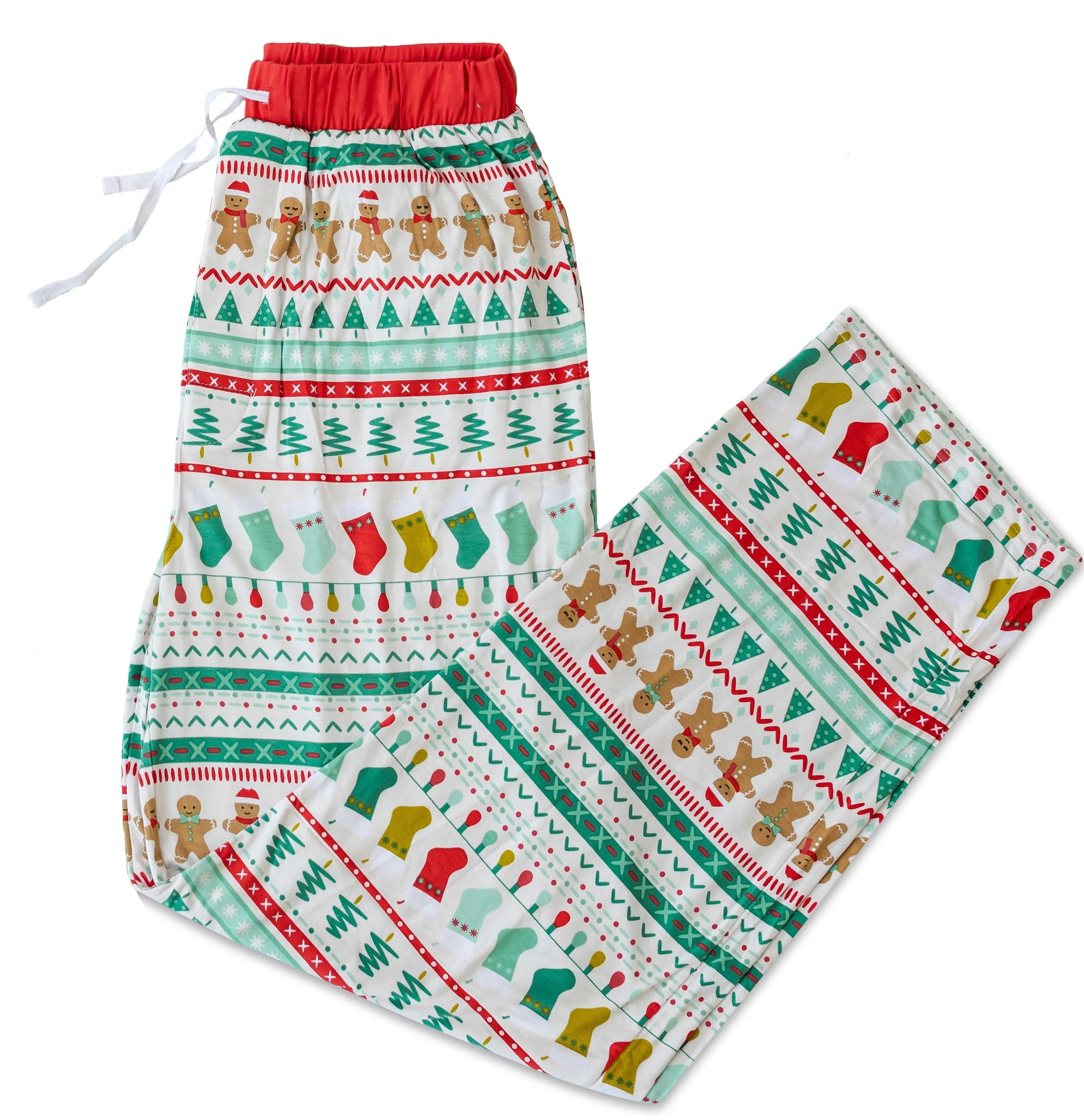 Little Sleepies Fair Isle Men's Bamboo 2pc Pajama Set