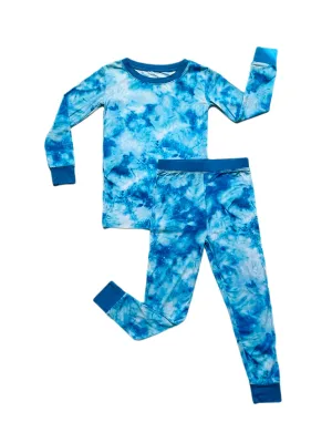 Little Sleepies Milky Way Tie Dye L/S 2pc Pajama Set