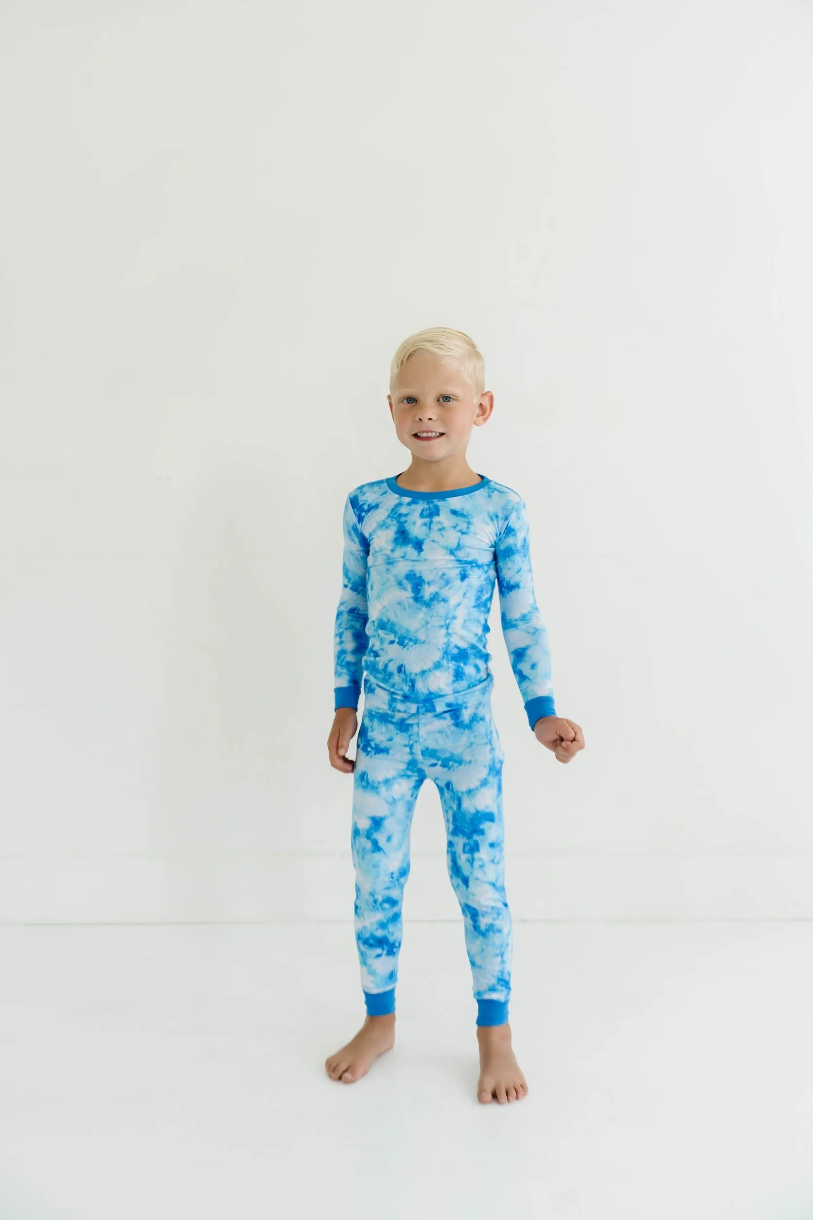 Little Sleepies Milky Way Tie Dye L/S 2pc Pajama Set