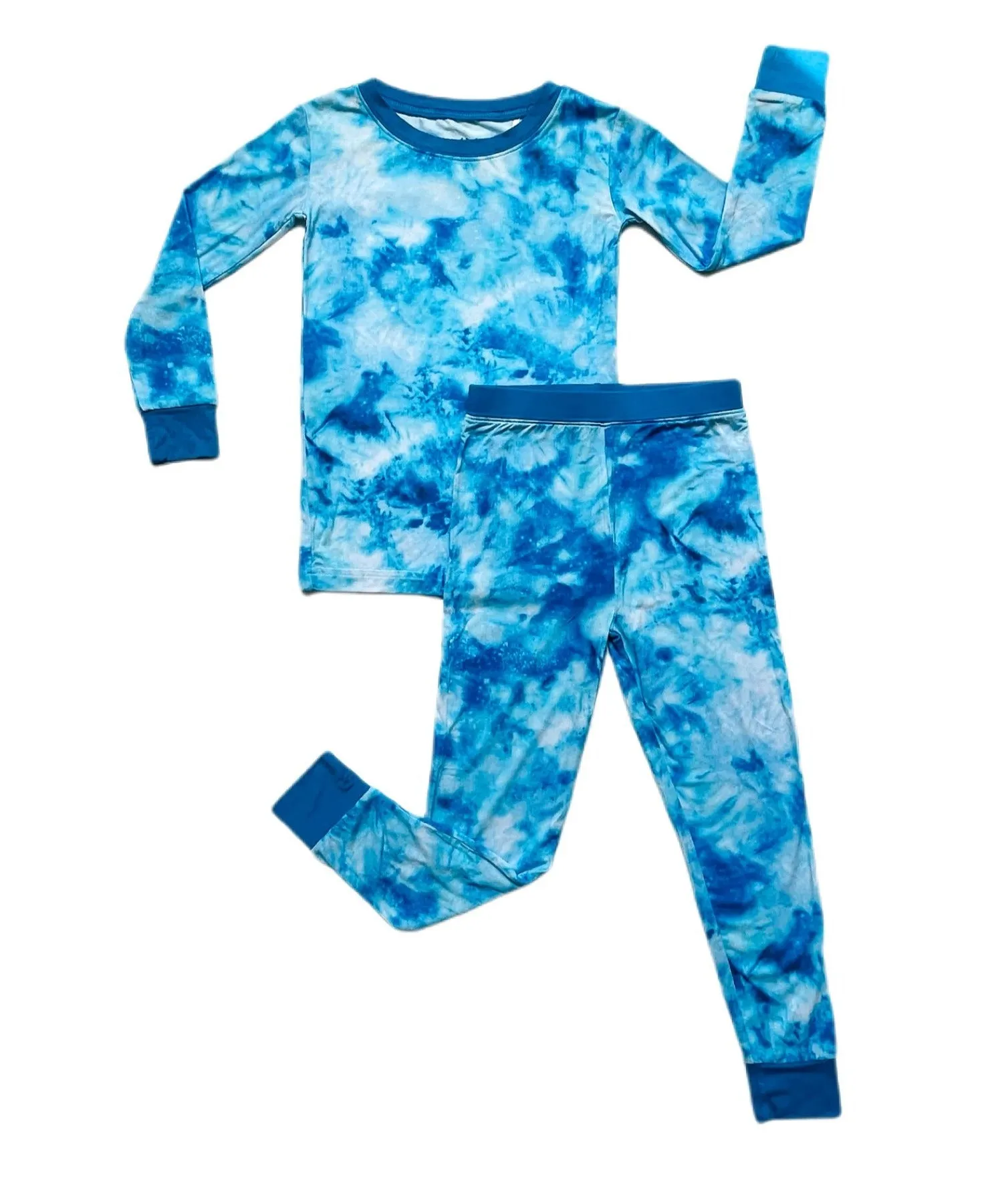 Little Sleepies Milky Way Tie Dye L/S 2pc Pajama Set